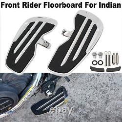 Front Footrest For Indian Scout Bobber Rider Floorboards Footpeg Pedal Chrome