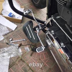 Front Rear Passenger Floorboard Foot Board For Harley Road King Softail Fat Bob