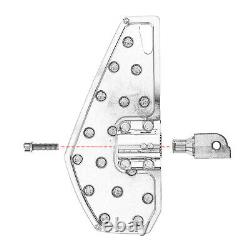 Front Rider Floorboard For Harley Softail Sport Glide Breakout Street Bob 2018+