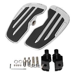 Front Rider Floorboards Footboards For Honda Gold Wing GL1800 2001-2024 (Chrome)