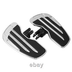 Front Rider Floorboards Footboards For Honda Gold Wing GL1800 2001-2024 (Chrome)