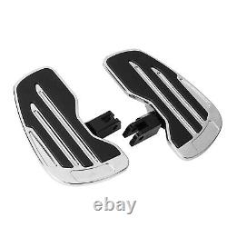 Front Rider Floorboards Footboards For Honda Gold Wing GL1800 2001-2024 (Chrome)