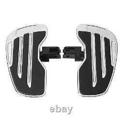 Front Rider Floorboards Footboards For Honda Gold Wing GL1800 2001-2024 (Chrome)