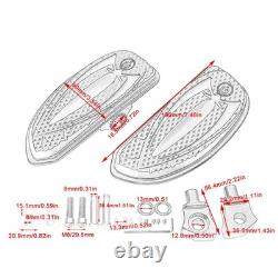 Front Rider Floorboards Footboards For Indian Scout Classic/Bobber/Rogue/Sixty