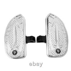 Front Rider Floorboards Footboards For Indian Scout Classic/Bobber/Rogue/Sixty