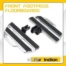 Front Rider Floorboards Footrest For Indian Chief/Bobber/Dark Horse 2022-2023