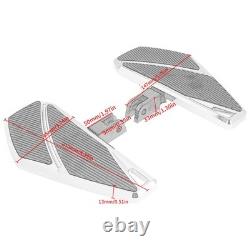Front Rider Floorboards For Honda Gold Wing GL1800 2001-2024 Foot Pedals Chrome Front Rider Floorboards For Honda Gold Wing GL1800 2001-2024 Foot Pedals Chrome