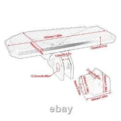 Front Rider Floorboards For Kawasaki Vulcan S EN650 2015+ Wide Footpeg Footboard