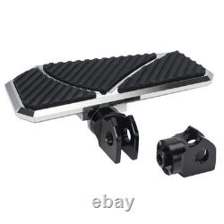 Front Rider Floorboards For Kawasaki Vulcan S EN650 2015+ Wide Footpeg Footboard