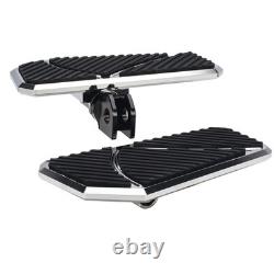 Front Rider Floorboards For Kawasaki Vulcan S EN650 2015+ Wide Footpeg Footboard