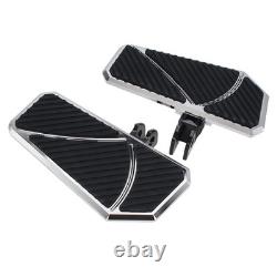 Front Rider Floorboards For Kawasaki Vulcan S EN650 2015+ Wide Footpeg Footboard
