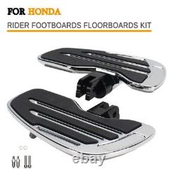 Front Rider Foot Pegs Floorboards Footboard For Honda Gold Wing GL1800 2001-2024