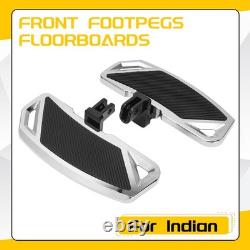 Front Rider Footboards Floorboards For Indian Chief/Bobber/Dark Horse 2022-2023