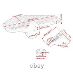 Front Rider Footpegs Floorboards For BMW R18/Classic 2020-ON Footboards Footrest