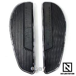 Genuine Harley OEM 18-23 Softail Contemporary Chrome Rider Foot Floor Boards