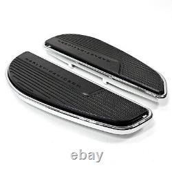 Genuine Harley OEM 18-23 Softail Contemporary Chrome Rider Foot Floor Boards