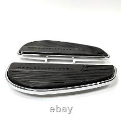 Genuine Harley OEM 18-23 Softail Contemporary Chrome Rider Foot Floor Boards