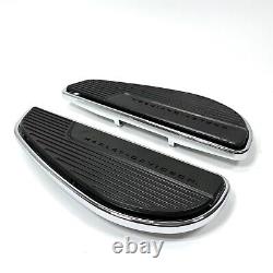 Genuine Harley OEM 18-23 Softail Contemporary Chrome Rider Foot Floor Boards