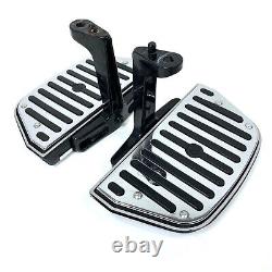 Genuine Harley OEM 97-22 Touring Passenger Rear Floorboard Footboard Pair Black