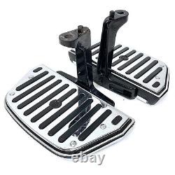 Genuine Harley OEM 97-22 Touring Passenger Rear Floorboard Footboard Pair Black