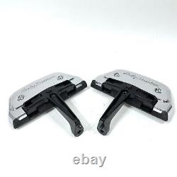 Genuine Harley OEM 97-22 Touring Passenger Rear Floorboard Footboard Pair Black