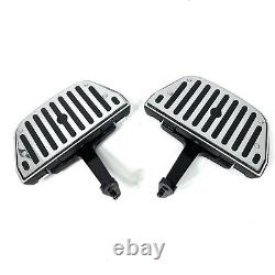 Genuine Harley OEM 97-22 Touring Passenger Rear Floorboard Footboard Pair Black