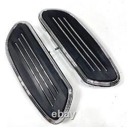 Genuine Harley OEM 98-22 Touring Streamliner Chrome Passenger Floor Foot Boards