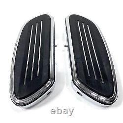 Genuine Harley OEM 98-22 Touring Streamliner Chrome Passenger Floor Foot Boards