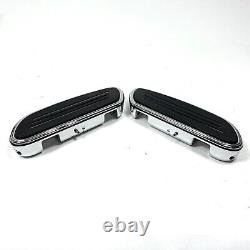 Genuine Harley OEM 98-22 Touring Streamliner Chrome Passenger Floor Foot Boards