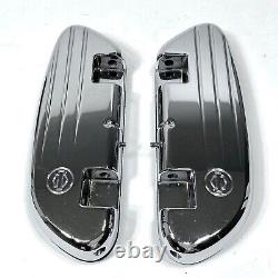 Genuine Harley OEM 98-22 Touring Streamliner Chrome Passenger Floor Foot Boards