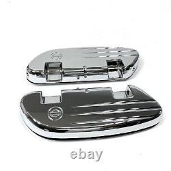 Genuine Harley OEM 98-22 Touring Streamliner Chrome Passenger Floor Foot Boards