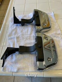 Genuine OEM Harley Davidson Softail Passenger Floorboards Kit -Fits 2000 UP