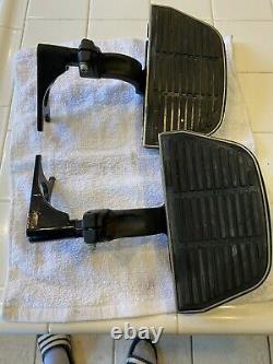 Genuine OEM Harley Davidson Softail Passenger Floorboards Kit -Fits 2000 UP