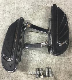 Harley Davidson 09-up CVO Touring Chrome Passenger Floorboards Foot Rests