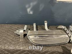 Harley Davidson 09-up CVO Touring Chrome Passenger Floorboards Foot Rests Peg