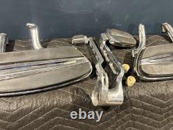 Harley Davidson 09-up CVO Touring Chrome Passenger Floorboards Foot Rests Peg