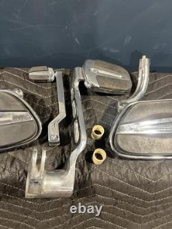 Harley Davidson 09-up CVO Touring Chrome Passenger Floorboards Foot Rests Peg