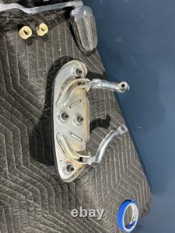 Harley Davidson 09-up CVO Touring Chrome Passenger Floorboards Foot Rests Peg
