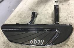 Harley Davidson 09-up CVO Touring Chrome Rider Floorboards Foot Rests