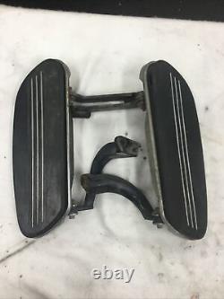 Harley Davidson 09-up Touring Black Rider Floorboards Foot Rests dented