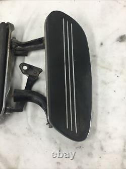 Harley Davidson 09-up Touring Black Rider Floorboards Foot Rests dented