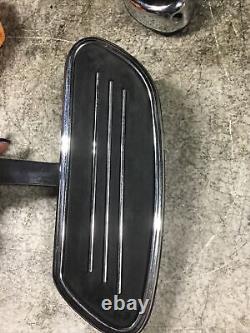 Harley Davidson 09-up Touring Chrome Passenger Floorboards Foot Rests