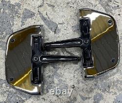 Harley Davidson 97-07 Touring Chrome Passenger Floorboards Foot Rests