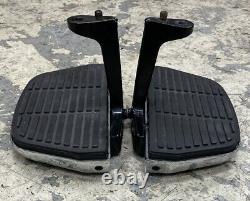 Harley Davidson 97-07 Touring Chrome Passenger Floorboards Foot Rests