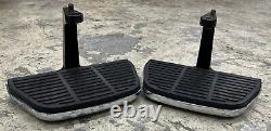 Harley Davidson 97-07 Touring Chrome Passenger Floorboards Foot Rests