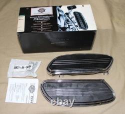 Harley-Davidson Genuine Custom Rider Footboards 50631-04 for FL Touring Unused