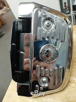 Harley Davidson Touring Passenger Floorboards With Willie G Chrome Covers