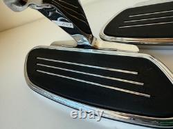Harley-Davidson Touring Passenger Foot Pegs Floorboards Chrome 1993-2023