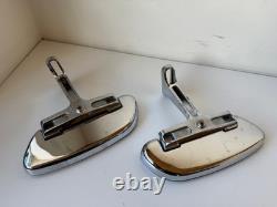 Harley-Davidson Touring Passenger Foot Pegs Floorboards Chrome 1993-2023
