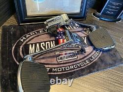 Harley DavidsonAuxiliary Adjustable Passenger floorboards. Retail $380